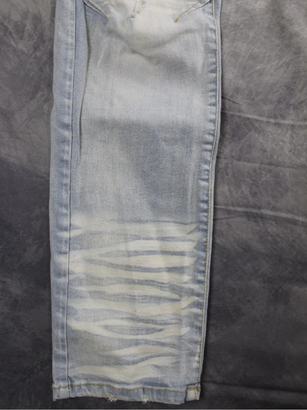 Arketype Mens Distressed Jeans 36x32 Light Wash Ripped Faded Denim Blue Pants